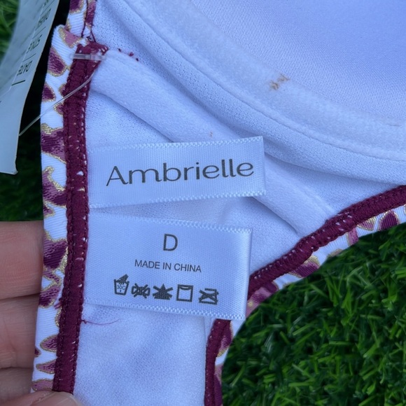 AMBRIELLE Bikini Top Size D Cup - Picture 8 of 10